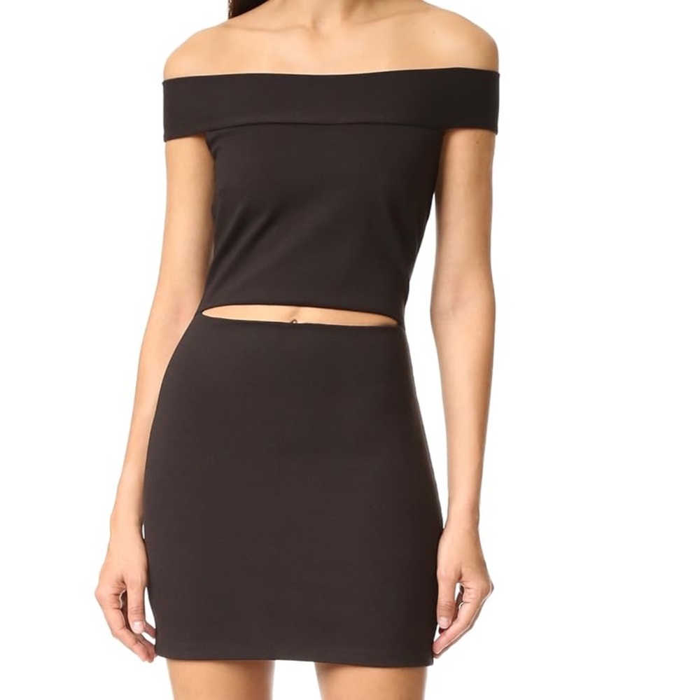 Because & Bridge Black Mini-Dress Size 4 - Worn Once